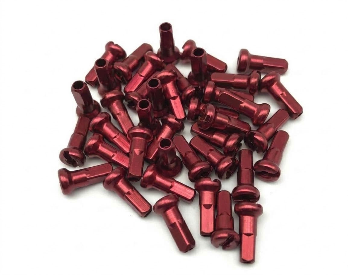 PILLAR RACING SPOKES - ALLOY NIPPLES 14MM (36 PACK)
