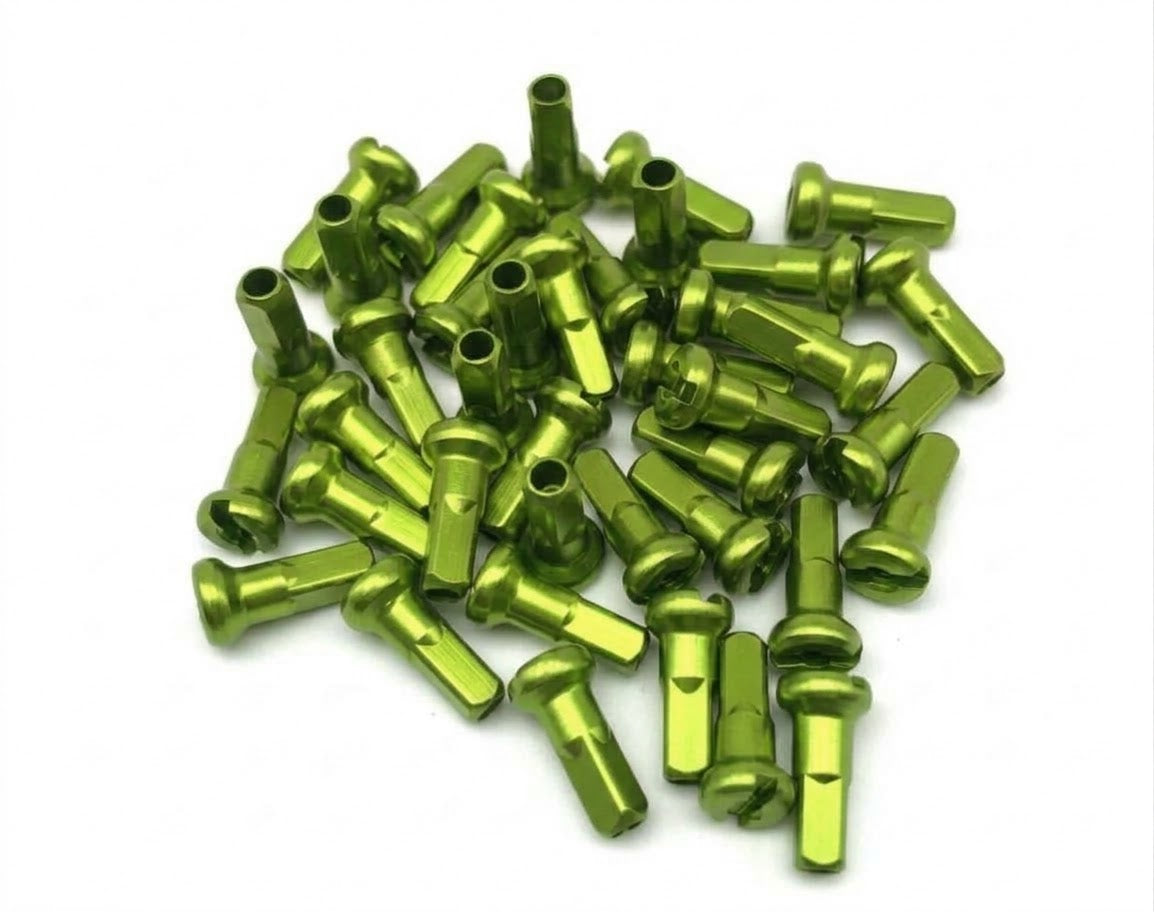 PILLAR RACING SPOKES - ALLOY NIPPLES 14MM (36 PACK)