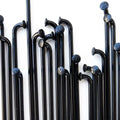 PILLAR RACING SPOKES - P14 BLACK STAINLESS STEEL (36 pack)