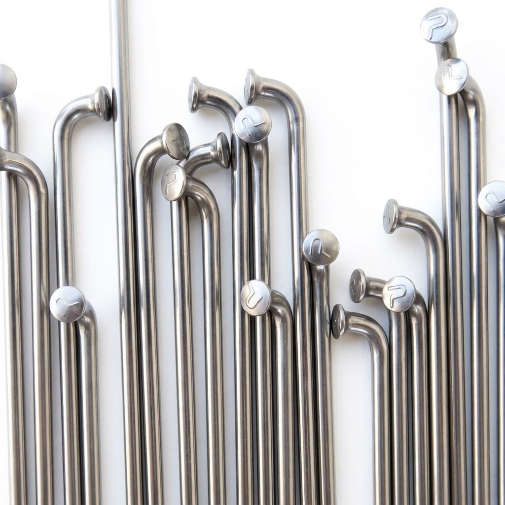 PILLAR RACING SPOKES - P14 STAINLESS STEEL (20 pack)