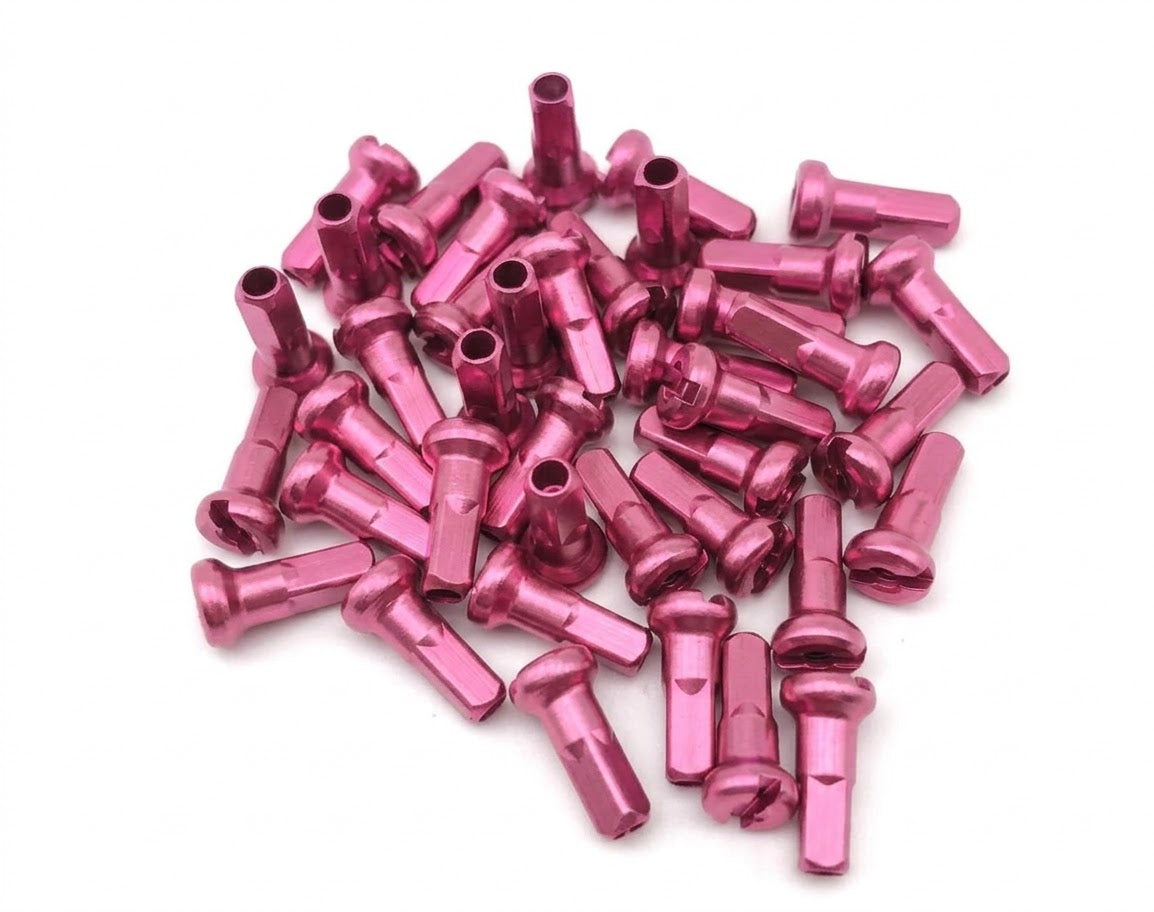 PILLAR RACING SPOKES - ALLOY NIPPLES 14MM (36 PACK)