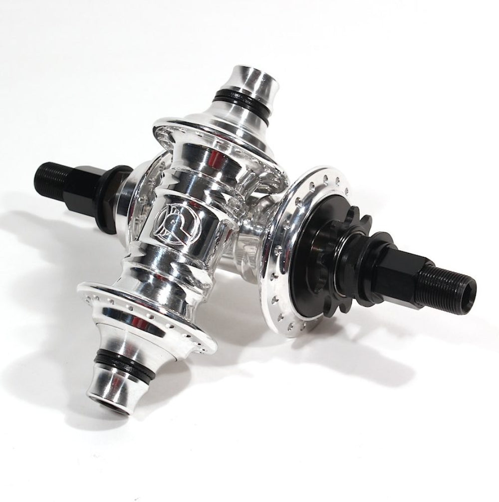 PROFILE RACING - MINI CASSETTE HUBSET SILVER