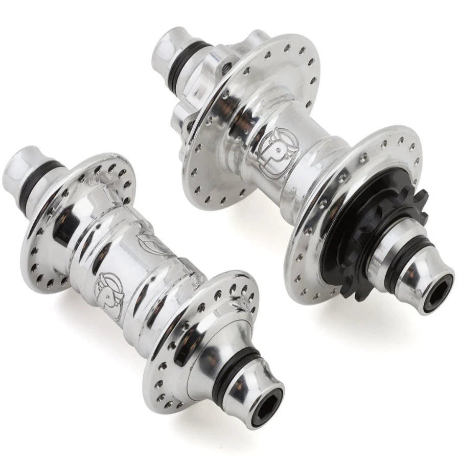 PROFILE RACING - MINI CASSETTE HUBSET SILVER