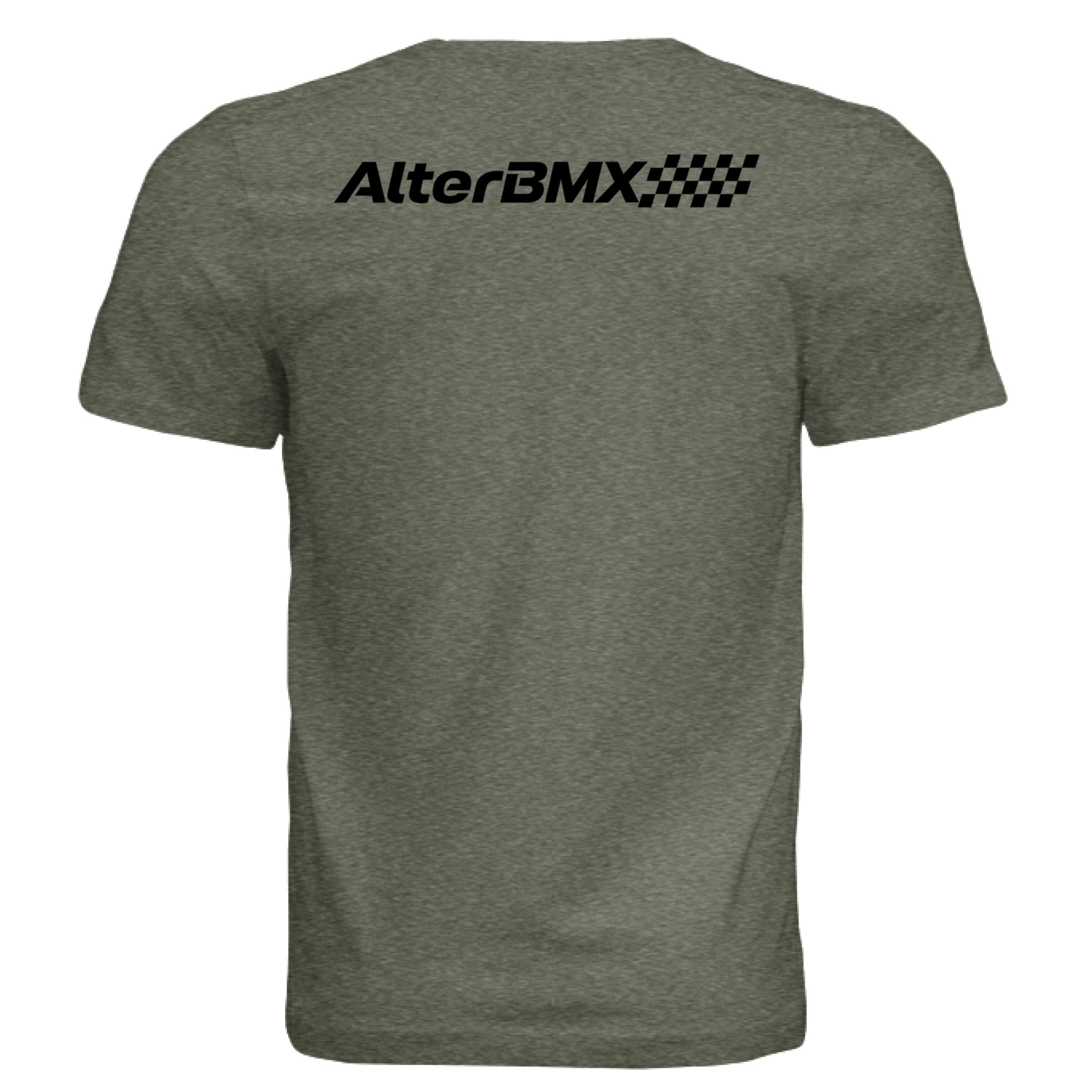 Military Green Triblend - BACK