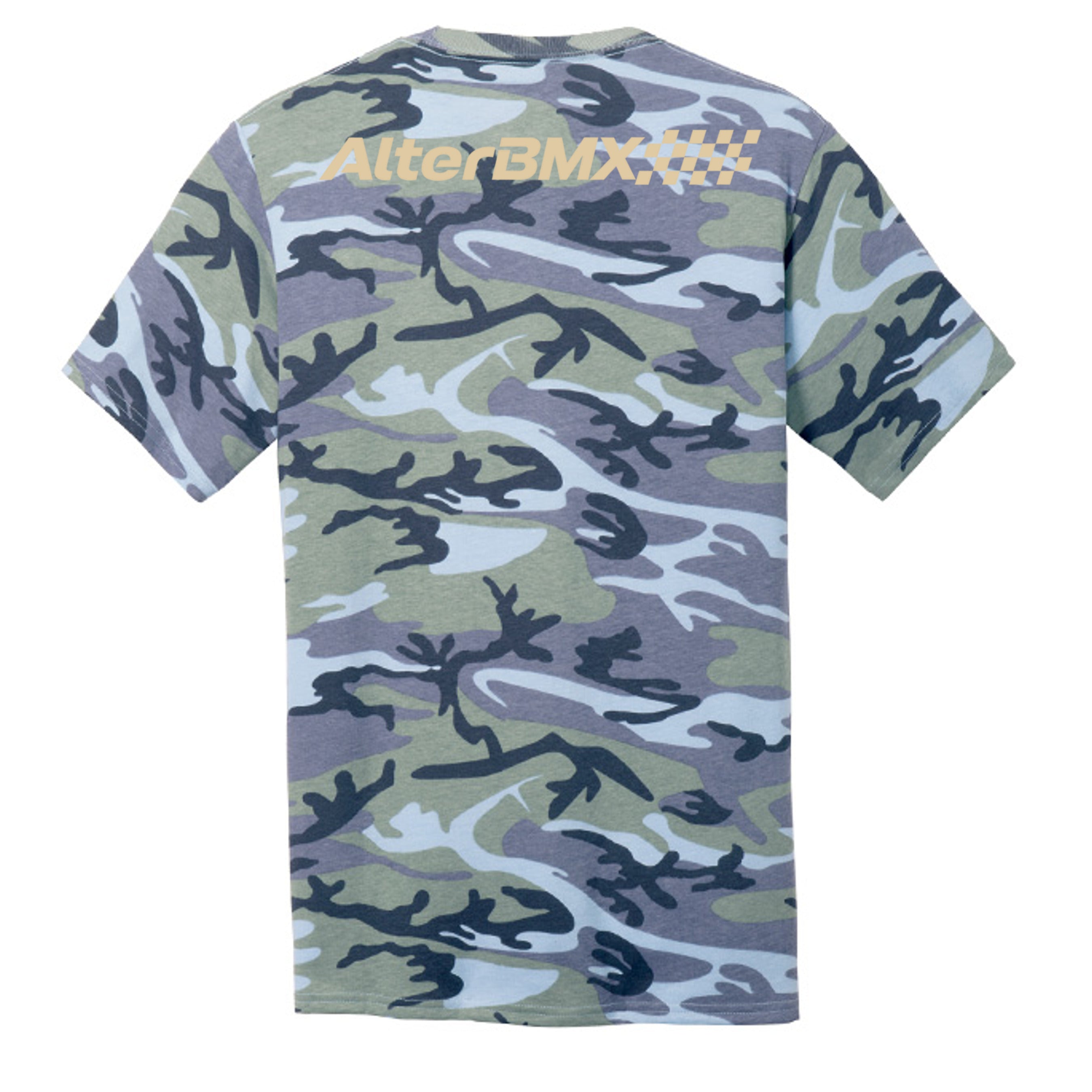 Woodland Blue Camo - PC54C - BACK