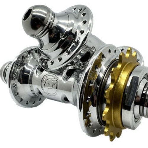 PROFILE RACING - CAT EYE CASSETTE HUBSET SILVER