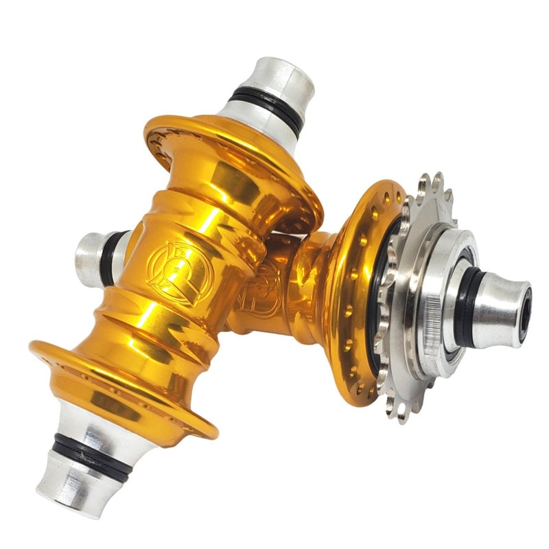 PROFILE RACING - GOLD MINI CASSETTE HUBSET W/ 48t ENGAGEMENT RING